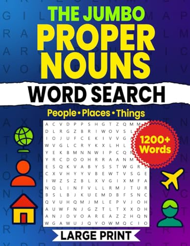 The Jumbo Proper Nouns Word Search von Mark Hagenson