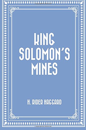 King Solomon’s Mines von CreateSpace Independent Publishing Platform