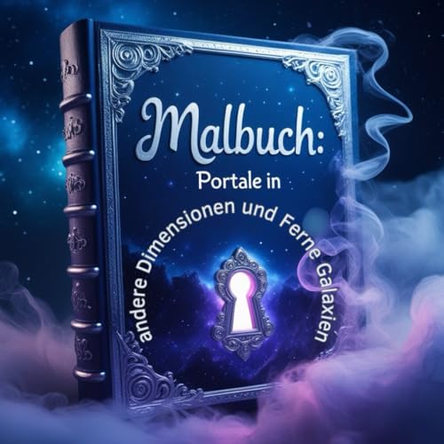 Malbuch: Jenseits der Dimensionen, Deine erste Reise zum Quantenbewusstsein: 50 Bilder zum Meditieren und für kreative Bewusstseinserweiterung (Quantenbewusstsein - Evolution des Geistes) von Independently published