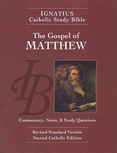 The Gospel of Matthew (The Ignatius Catholic Study Bible)