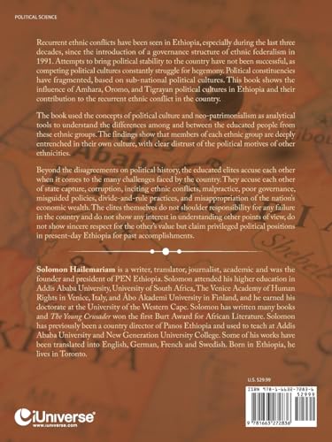 Ethiopian Elites' Political Cultures: a critical juncture: The cases of Amhara, Oromo and Tigray von iUniverse