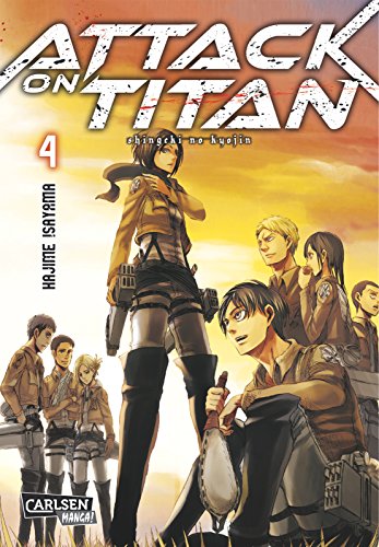 Attack on Titan 4: Atemberaubende Fantasy-Action im Kampf gegen grauenhafte Titanen von CARLSEN MANGA