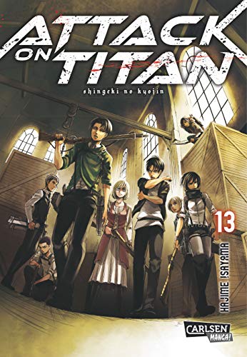 Attack on Titan 13: Atemberaubende Fantasy-Action im Kampf gegen grauenhafte Titanen von CARLSEN MANGA
