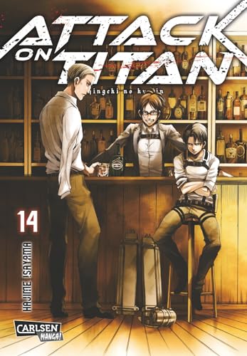 Attack on Titan 14: Atemberaubende Fantasy-Action im Kampf gegen grauenhafte Titanen Attack on Titan 14: Atemberaubende Fantasy-Action im Kampf gegen grauenhafte Titanen von CARLSEN MANGA