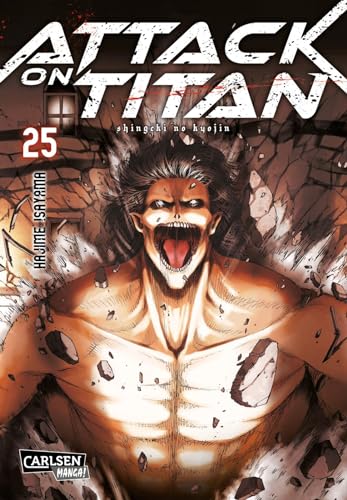 Attack on Titan 25: Atemberaubende Fantasy-Action im Kampf gegen grauenhafte Titanen von CARLSEN MANGA