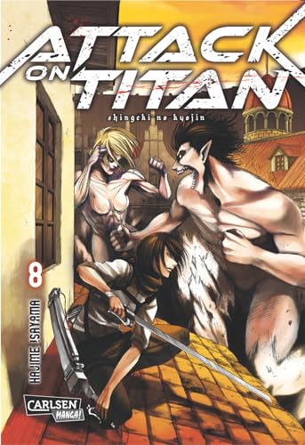 Attack on Titan 8: Atemberaubende Fantasy-Action im Kampf gegen grauenhafte Titanen von CARLSEN MANGA