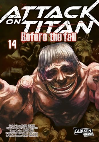Attack on Titan - Before the Fall 14: Die mitreißende Vorgeschichte zur Manga-Kult-Serie im Kampf zwischen Titanen und den letzten Menschen Attack on Titan - Before the Fall 14: Die mitreißende Vorgeschichte zur Manga-Kult-Serie im Kampf zwischen Titanen und den letzten Menschen von CARLSEN MANGA