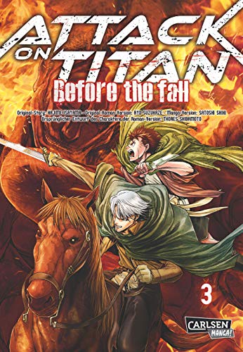 Attack on Titan - Before the Fall 3: Die mitreißende Vorgeschichte zur Manga-Kult-Serie im Kampf zwischen Titanen und den letzten Menschen (3)