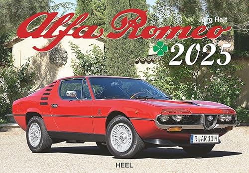 Alfa Romeo Kalender 2025: Ausgesuchte Modelle der Mailänder Traditionsmarke Oldtimer Sportwagen Youngtimer