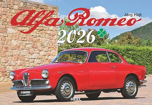 Alfa Romeo Kalender 2026: Ausgesuchte Modelle der Mailänder Traditionsmarke Oldtimer Sportwagen Youngtimer Alfa Romeo Kalender 2026: Ausgesuchte Modelle der Mailänder Traditionsmarke Oldtimer Sportwagen Youngtimer von Heel