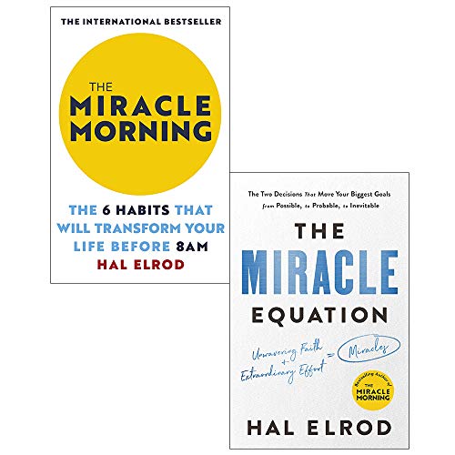 Hal Elrod Collection 2-Bücher-Set (The Miracle Morning, The Miracle Equation)