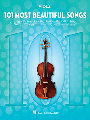 101 Most Beautiful Songs Viola: For Viola (101 Songs)