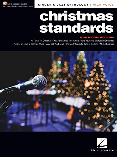 Christmas Standards: High Voice: Singer's Jazz Anthology - High Voice with Recorded Piano Accompaniments Online Christmas Standards: High Voice: Singer's Jazz Anthology - High Voice with Recorded Piano Accompaniments Online