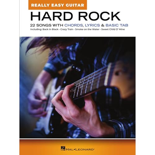 Hard Rock: 22 Songs With Chords, Lyrics, & Basic Tab (Really Easy Guitar)