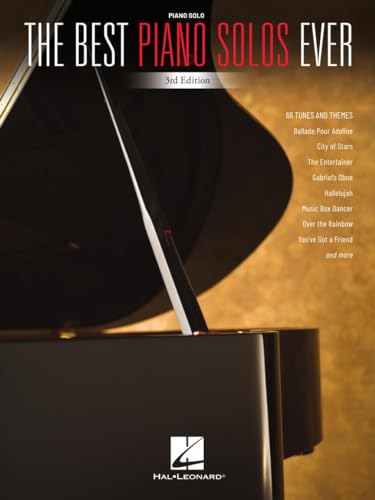 The Best Piano Solos Ever - 3rd Edition: a Collection of 66 Tunes and Themes: 66 Tunes and Themes