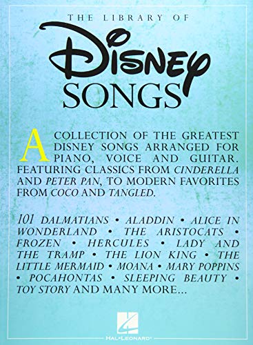 The Library of Disney Songs: Over 50 of the Greatest Disney Songs