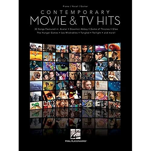 Contemporary Movie & TV Hits: Songbook für Klavier, Gesang, Gitarre: Piano / Vocal / Guitar von HAL LEONARD