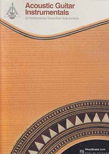 Acoustic Guitar Instrumentals 25 Performances -Recorded Version-: Noten, Grifftabelle für Gitarre (Recorded Versions Guitar): 25 Performances Transcribed Note-for-Note