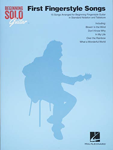 Beginning Solo Guitar First Fingerstyle Songs: Noten, Grifftabelle für Gitarre: 15 Songs Arranged for Beginning Fingerstyle Guitar in Standard Notation and Tablature Beginning Solo Guitar First Fingerstyle Songs: Noten, Grifftabelle für Gitarre: 15 Songs Arranged for Beginning Fingerstyle Guitar in Standard Notation and Tablature