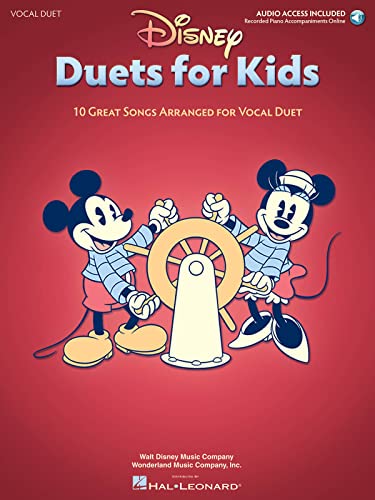Disney Duets For Kids: 10 Great Songs Arranged For Vocal Duet