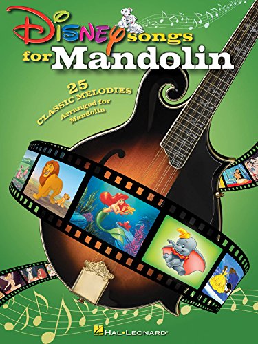 Disney Songs For Mandolin: Noten, Sammelband für Mandoline: 25 Classic Melodies