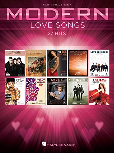 Modern Love Songs (PVG): Songbook für Klavier, Gesang, Gitarre: Piano, Vocal, Guitar von Hal Leonard