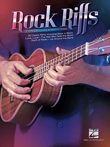 Rock Riffs For Ukulele (TAB BOOK): Noten, Tab für Ukulele: For Ukulele with Tab