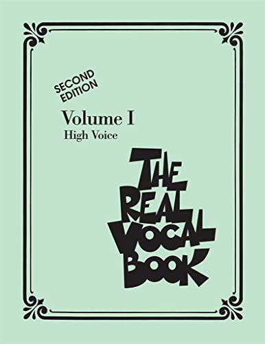 The Real Vocal Book Volume 1 - High Voice Fake Book Bk von Hal Leonard Europe