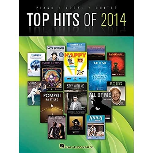 Top Hits Of 2014 (Piano/Vocal/Guitar) (PVG Piano Vocal Guitar): Noten für Klavier, Gesang, Gitarre von Music Sales