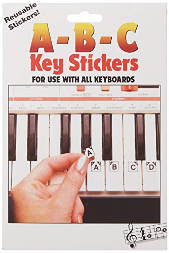 A-B-C Key Stickers: For Use With All Keyboards A-B-C Key Stickers: For Use With All Keyboards