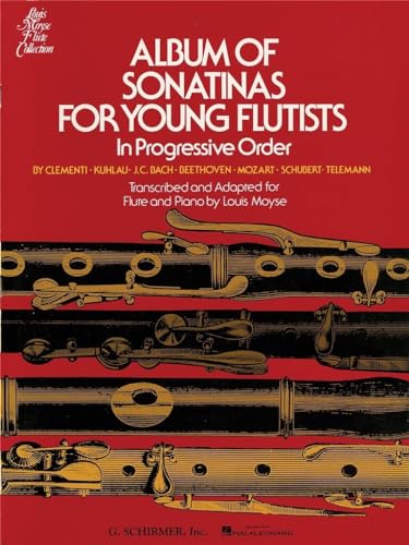 Album of Sonatinas. Flöte, Klavier: In Progressive Order for Flute & Piano
