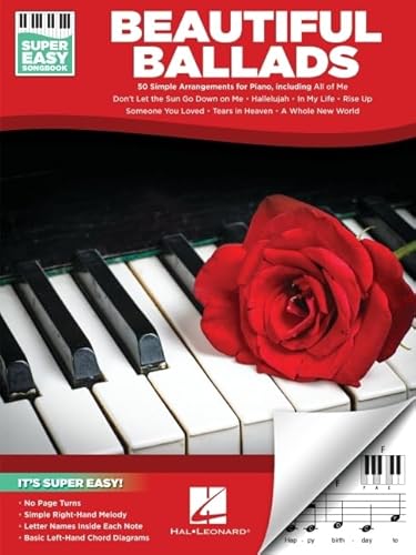 Beautiful Ballads: Super Easy Songbook