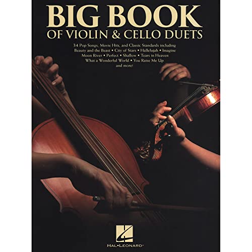 Big Book of Violin & Cello Duets: Score With Separate Pull-out Parts