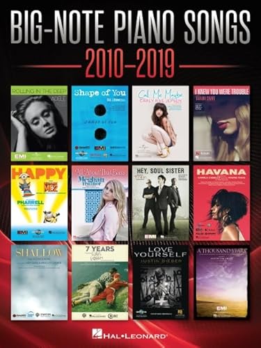 Big-Note Piano Songs 2010-2019 - Easy Piano Songbook with Large Notation and Lyrics Big-Note Piano Songs 2010-2019 - Easy Piano Songbook with Large Notation and Lyrics