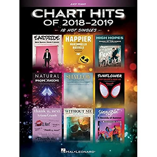 Chart Hits of 2018-2019, Easy Piano