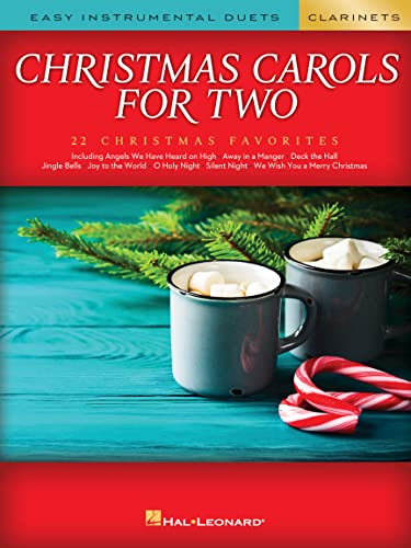 Christmas Carols For Two Clarinets (Easy Instrumental Duets)