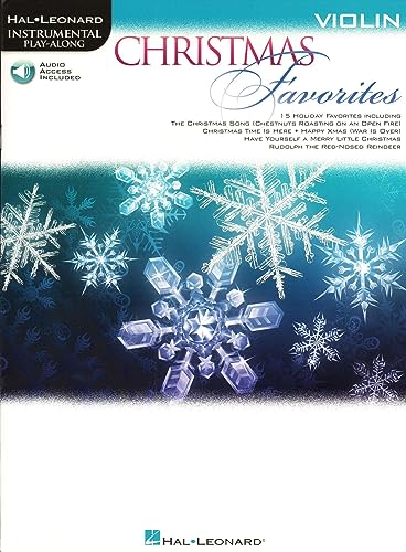 Christmas Favorites: Violin (Hal Leonard Instrumental Play-along): With Audio-Online