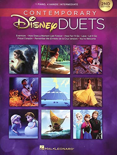 Contemporary Disney Duets: 1 Piano, 4 Hands / Intermediate