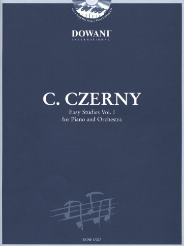 Czerny: Easy Studies - Volume 1 for Piano and Orchestra