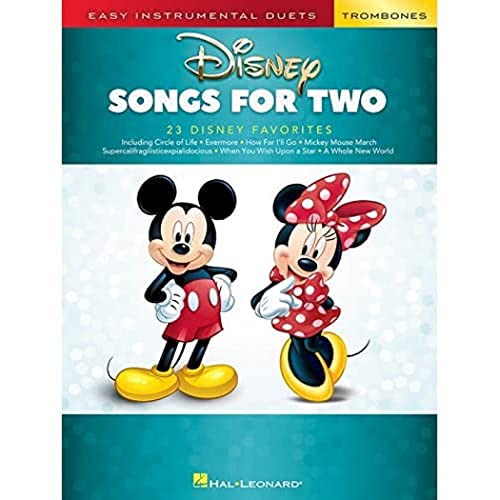 Disney Songs for Two Trombones: Easy Instrumental Duets