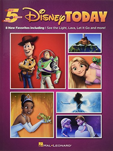 Disney Today: Five Finger Piano Songbook: Songbook für Klavier