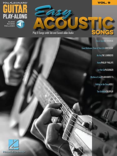 Easy Acoustic Songs (Hal Leonard Guitar Play-Along, Band 9): Guitar Play-Along Volume 9 (Hal Leonard Guitar Play-Along, 9, Band 9) von Hal Leonard