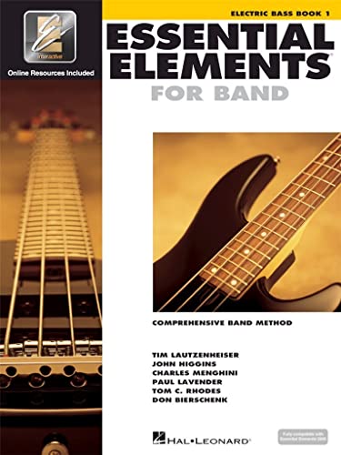 Essential Elements for Band - Electric Bass Book 1 with Eei von Hal Leonard Publishing Corporation