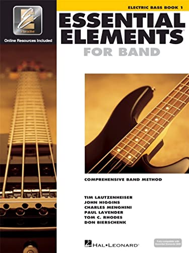 Essential Elements for Band - Electric Bass Book 1 with Eei