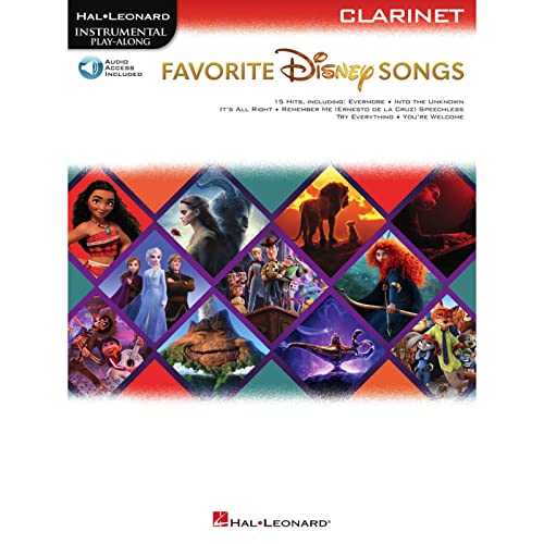 Favorite Disney Songs: Instrumental Play-Along for Clarinet Favorite Disney Songs: Instrumental Play-Along for Clarinet