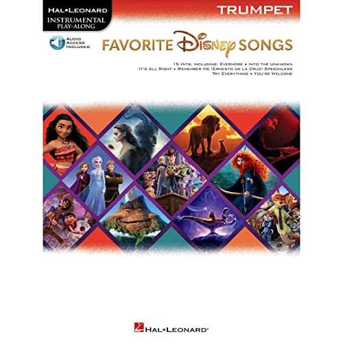 Favorite Disney Songs: Instrumental Play-Along for Trumpet: Instrumental Play-along for Trumpet, Includes Downloadable Audio (Hal Leonard Instrumental Play-along)