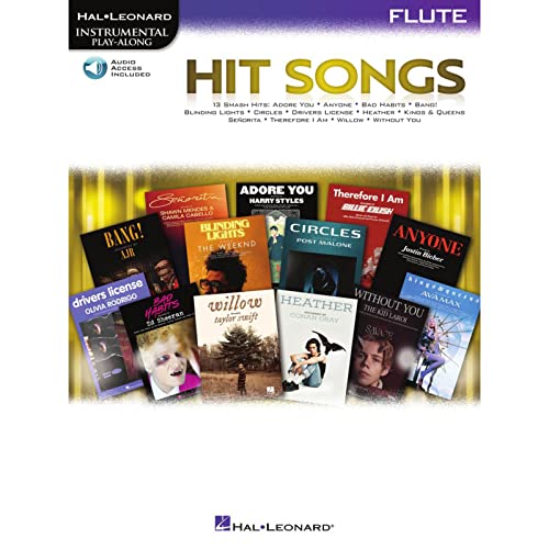 Flute: Flute Play-along (Hit Songs) von Hal Leonard