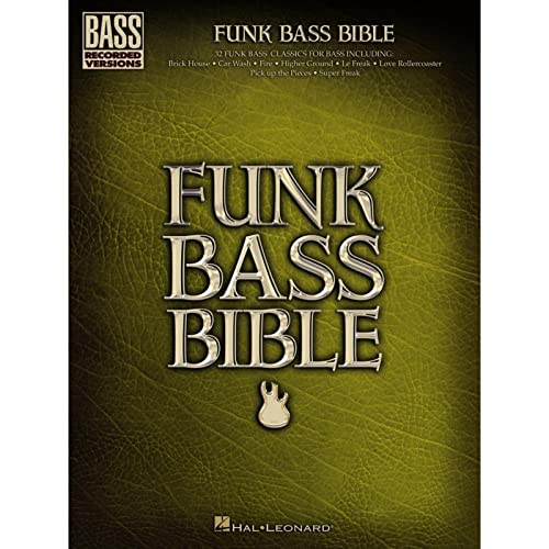 Funk Bass Bible (Bass Recorded Versions)