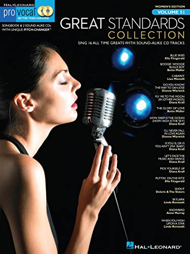 Pro Vocal Women's Edition Volume 51: Great Standards Collection (Book & CD) Pro Vocal Women's Edition Volume 51: Great Standards Collection (Book & CD)