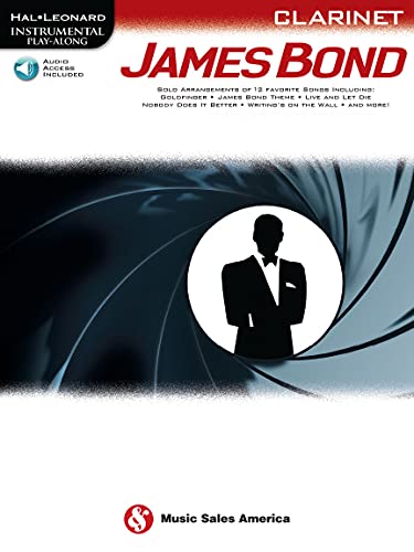 James Bond: Clarinet (Hal Leonard Instrumental Play-Along)